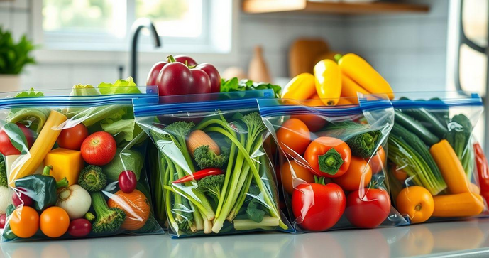 Soluções Práticas com Ziplock Saco para Organizar e Armazenar Alimentos