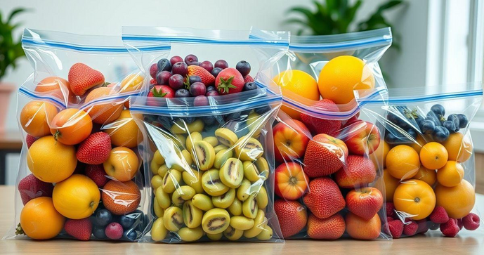 Embalagem plástica com zíper é a solução ideal para conservar e organizar seus produtos