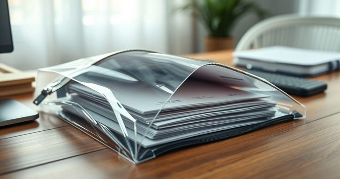 Envelope plástico com zíper é a solução ideal para organização e proteção de documentos e objetos. Descubra suas vantagens e aplicações.