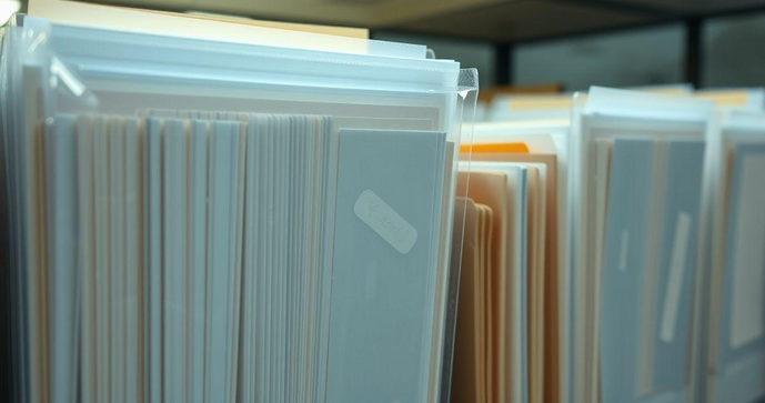 Envelope plástico ideal para proteger e organizar seus documentos