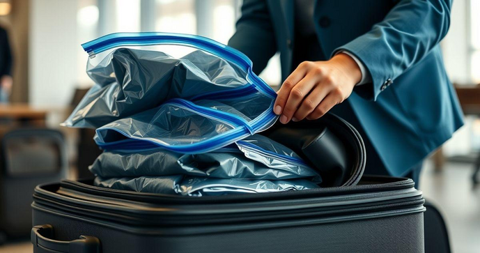 Saco Ziplock para Viagem é a Solução Prática que Você Precisa para Organizar sua Mala
