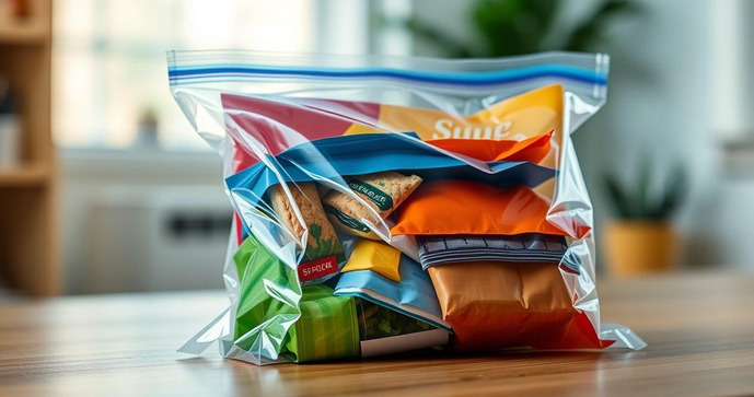 Saco ziplock personalizado é a solução ideal para organização e branding eficaz