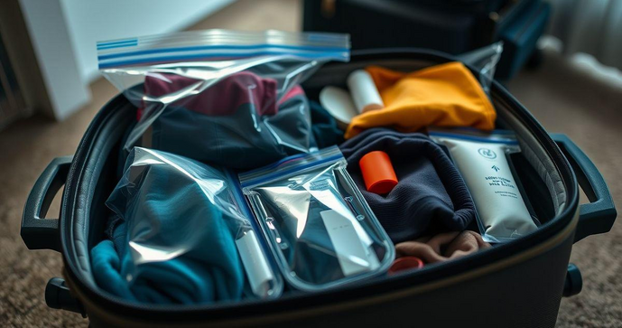 Saco Ziplock para Viagem é a Solução Prática para Organizar sua Mala