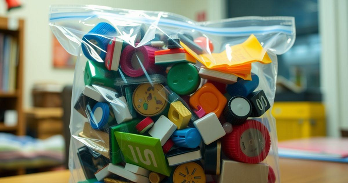 Saquinho com Fecho Ziplock como Solução Prática para Armazenamento