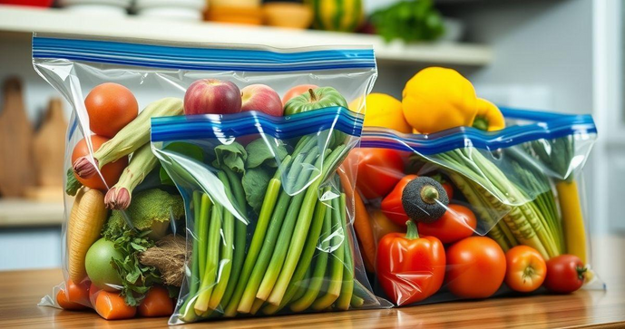 Saquinho de Ziplock: Descubra Como Organizar e Proteger Seus Alimentos com Praticidade