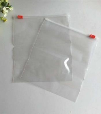 Sacos ziplock em plástico documento